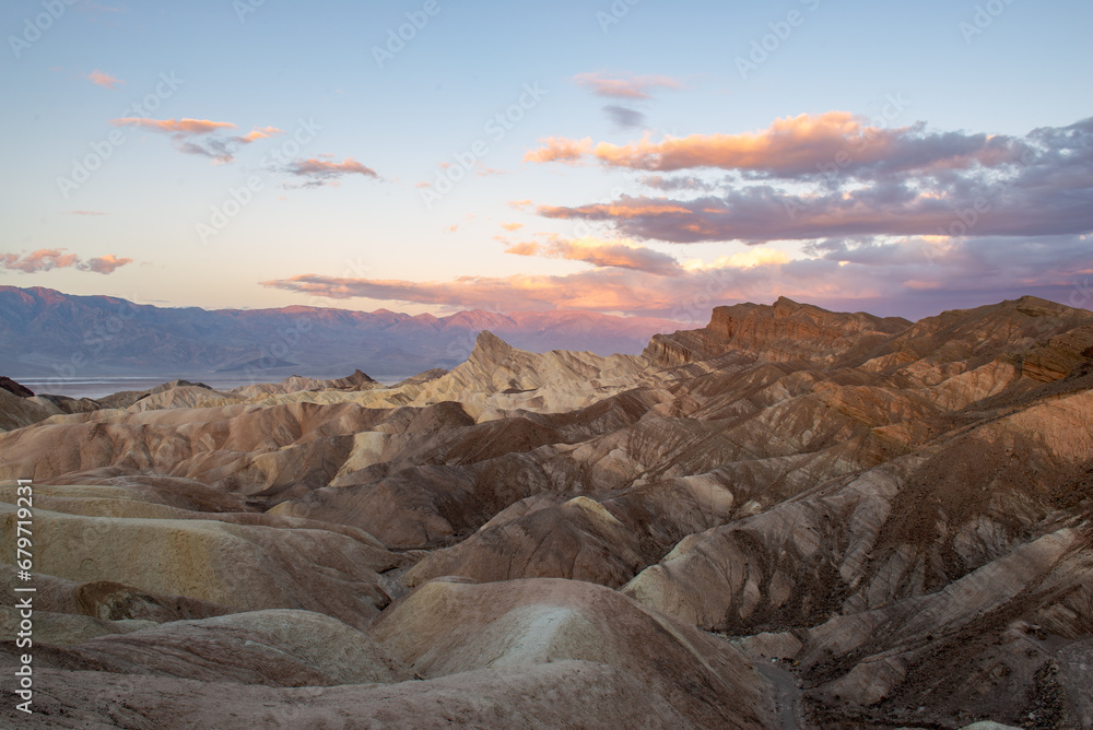 Obraz premium Valle della morte Zabriskie Point