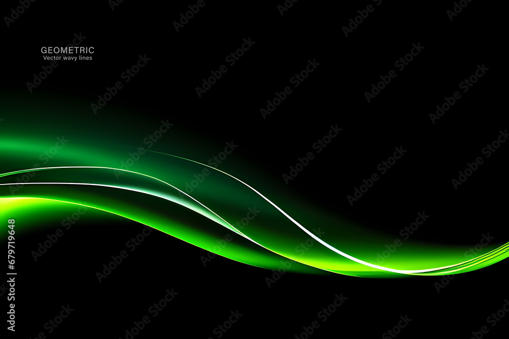 Dark green color gradient background design. Abstract geometric background with liquid shapes. Vector illustration. Dark green color gradient background design. Abstract geometric background with liquid shapes. Vector illustration.