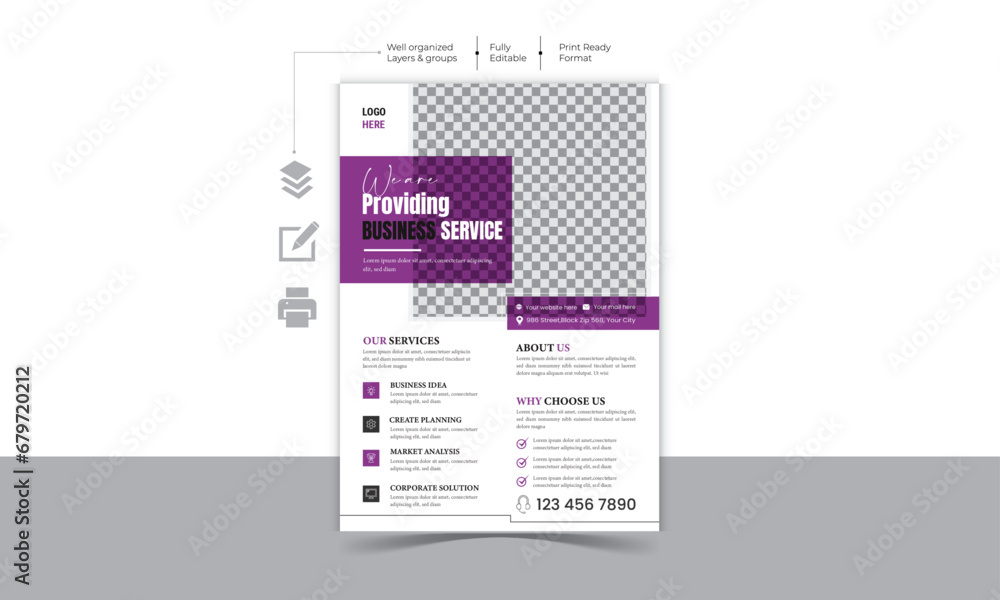 Professional Corporate business flyer design
Professional Corporate business flyer design