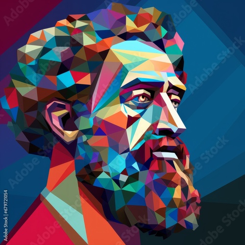 Plato, ancient philosopher from Greece, 