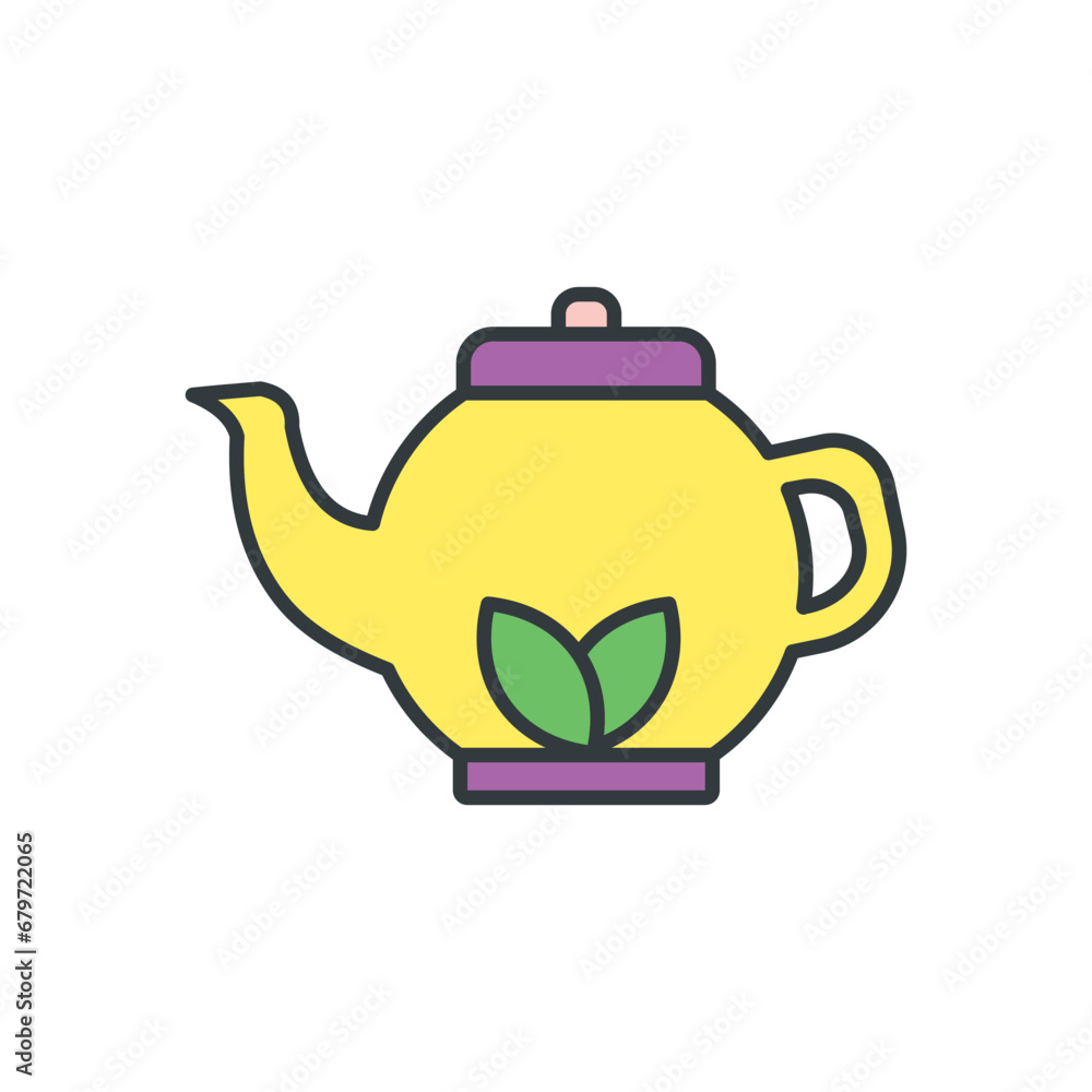 Tea Pot Icon vector design templates simple and modern Tea Pot Icon vector design templates simple and modern