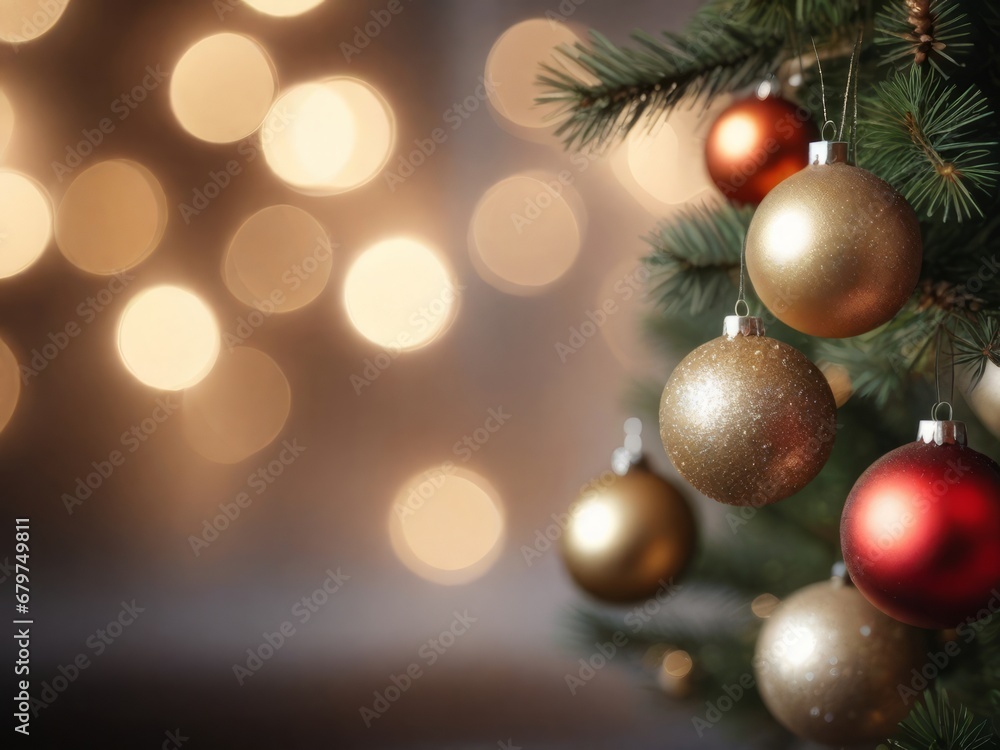 white and gold realistic Christmas decorations white and gold realistic Christmas decorations