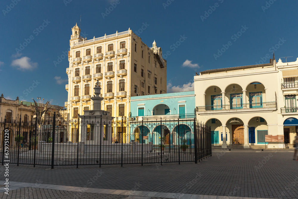 The Plaza Vieja (Old Square)  - Havana, Cuba