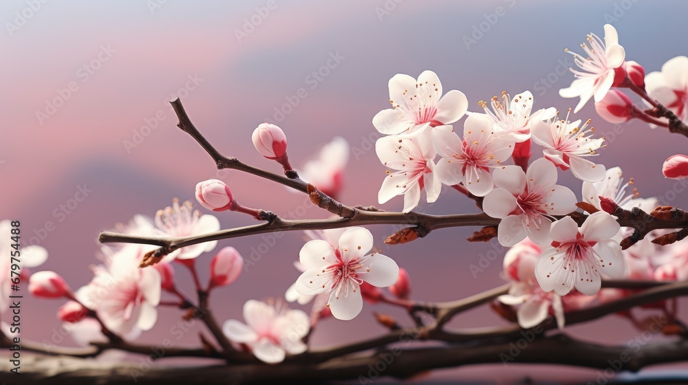 Almond Blossom Early Spring Close Blurred, HD, Background Wallpaper, Desktop Wallpaper