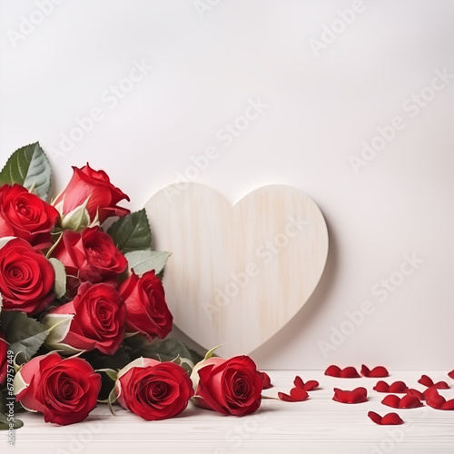 Valentine's Day greeting card - Generative AI