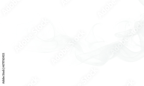 white smoke isolated on transparent png