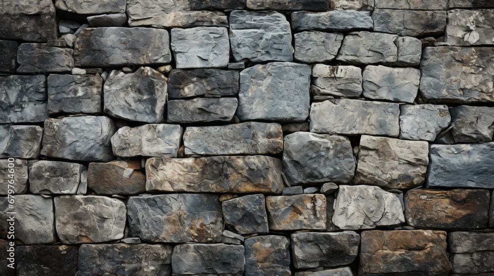 Fototapeta premium weathered stone wall texture pattern