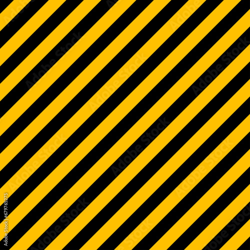 Simple striped seamless black and yellow background.