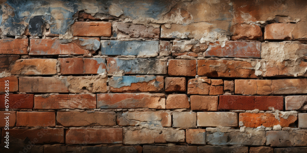 weathered brick wall background weathered brick wall background