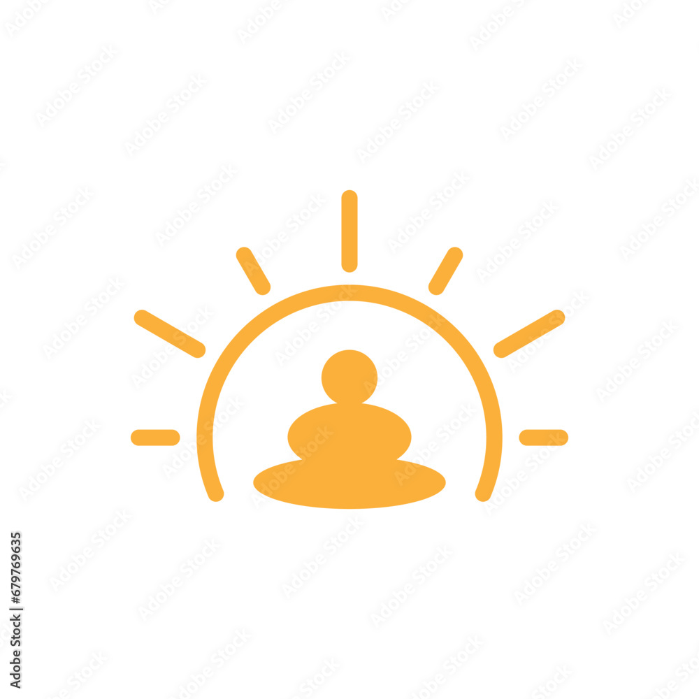 People balance symbol icon vector 