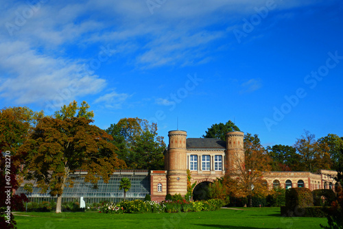 Torhaus im Karlsruher Schlossgarten photo