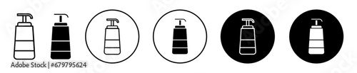 Body Soap vector icon illustration set