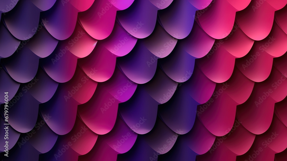 Mardi gras background, purple pink gradient, mystery dark black carnival. Generative AI