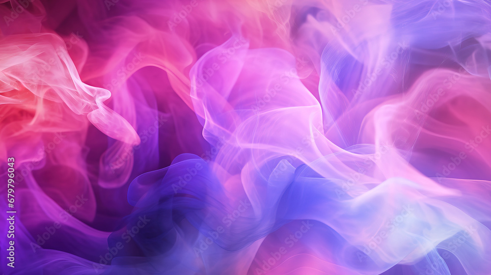 Tender flowing pink ink cloud. Generative AI Tender flowing pink ink cloud. Generative AI