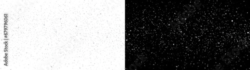 Falling Snowflakes Isolated on Transparent Background. Falling Snow Background And Blurred Effect PNG. Christmas And Winter Transparent Background PNG photo