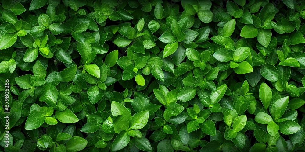 Beautiful original background image of a carpet of fresh natural green leaves forming a natural texture Beautiful original background image of a carpet of fresh natural green leaves forming a natural texture