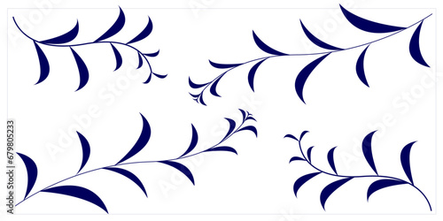 Abstract botanical floral vector,tiles pattern vector design  illustrationart floral.