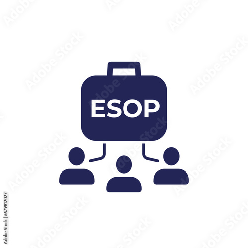 ESOP icon, Employee stock ownership plan
