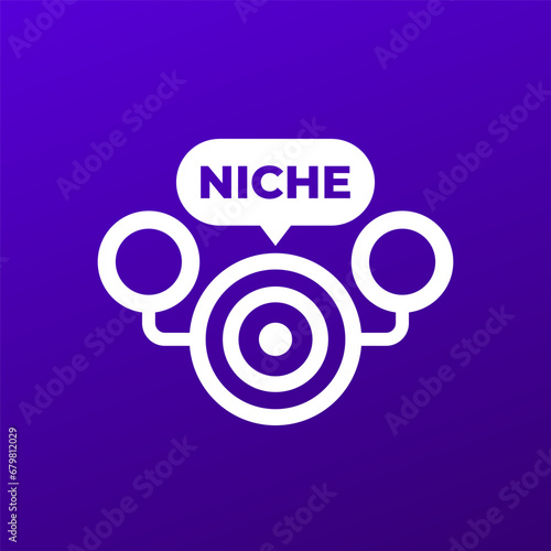 Niche icon for web and apps