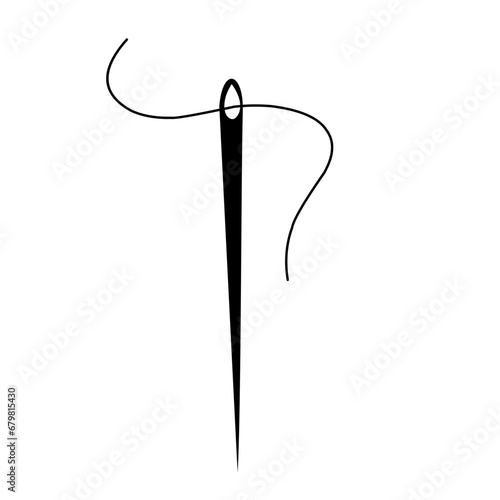 Elegant Needle With Thread