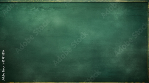 Chalk Green Board Background. School Black Chalkboard