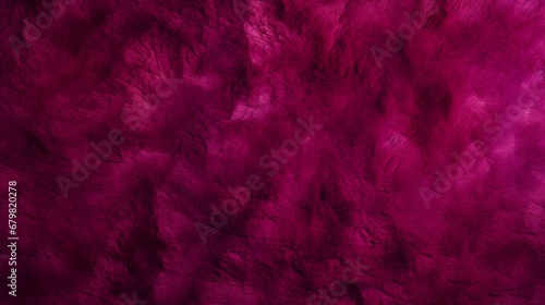 Close up of a fluffy Carpet Texture in magenta Colors. Soft Fleece Fabric photo
