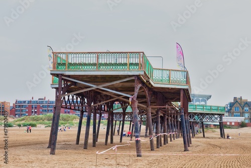 Wallpaper Mural pier on beach  Torontodigital.ca
