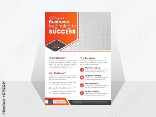 Creative Modern Business Flyer A4 Template