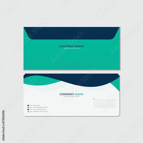 professional business envelop design template