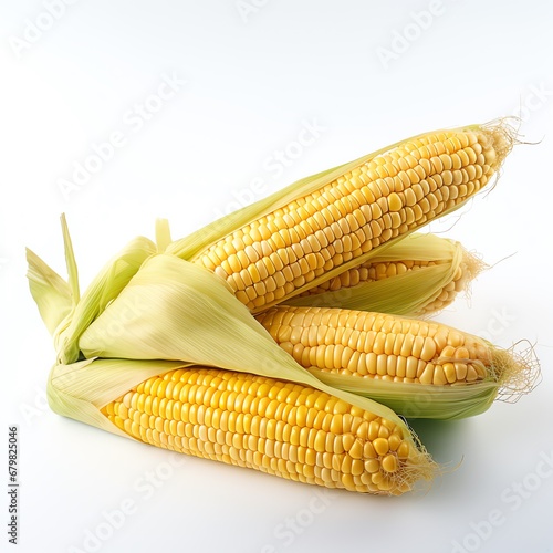 a group of corn on the cob