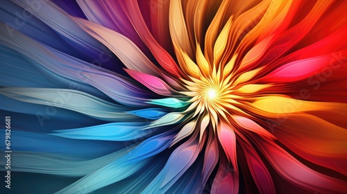 Swirling Colors in the Brain  Kaleidoscope of Shape   Digital Art
