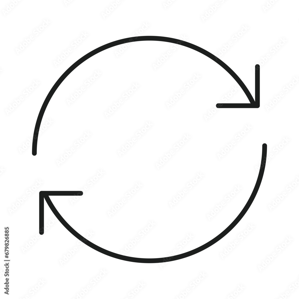 Arrow or cycle illustration Directional symbols Arrow or cycle illustration Directional symbols