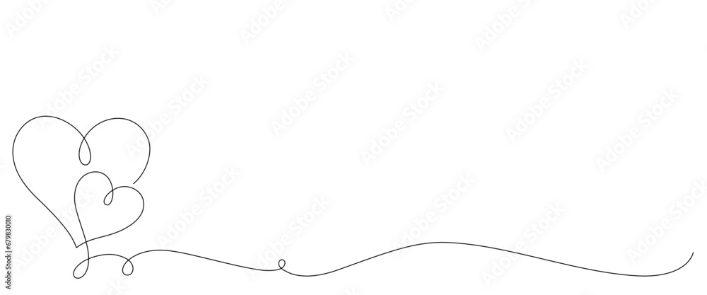 love line art style. line art heart. valentine, wedding, anniversary vector elements love line art style. line art heart. valentine, wedding, anniversary vector elements