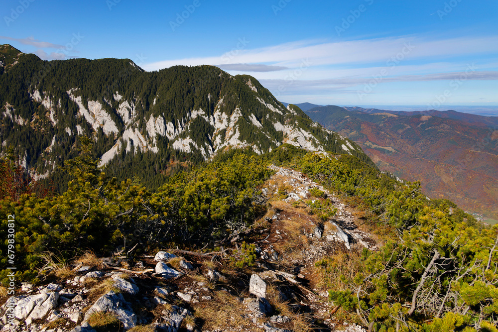Alpine landscape in Piatra Craiului Mountains, Romania, Europe Alpine landscape in Piatra Craiului Mountains, Romania, Europe