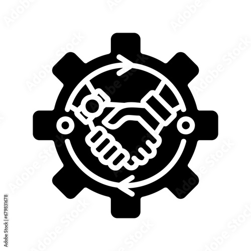 Alliances icon glyph