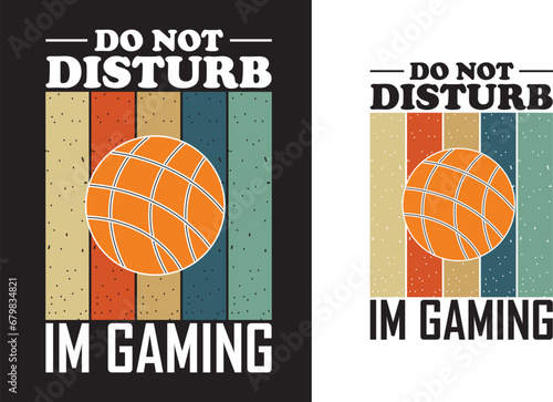 Gaming T-shirt design