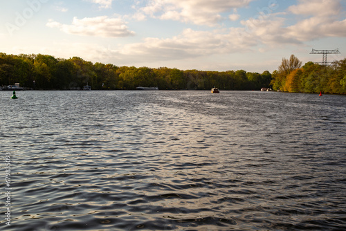 Berlin, Plänterwald, Ausblick vom Floß photo