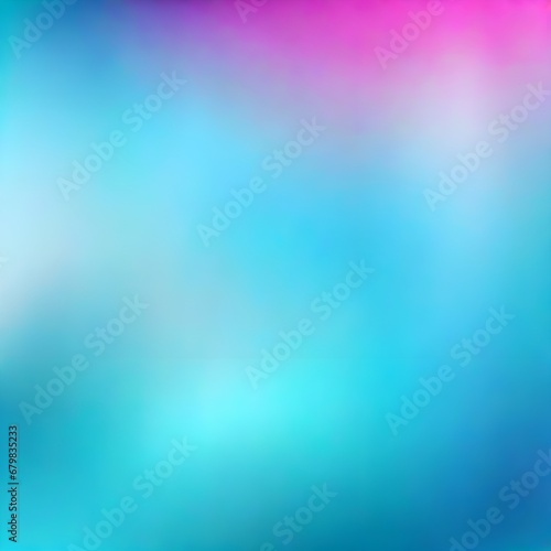 Cyan Blue and purple blurred gradient background that blends subtle shading and textures into an intriguing visual effect, wallpaper, background, Generative ai 
