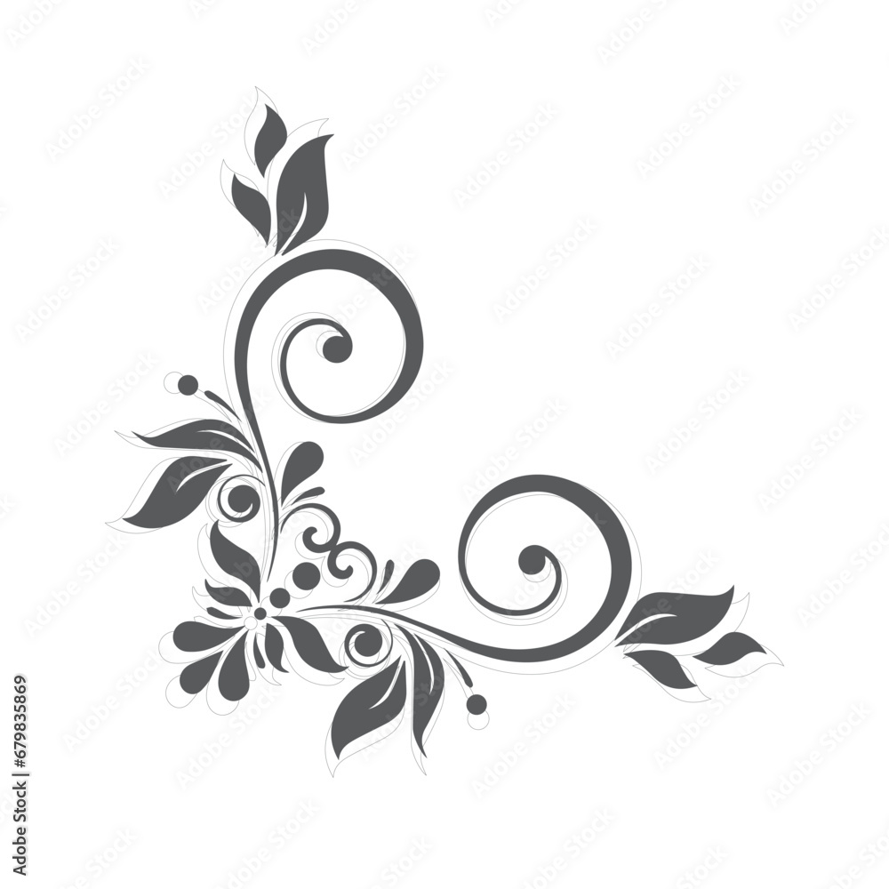 abstract spring flower vector illustration abstract spring flower vector illustration