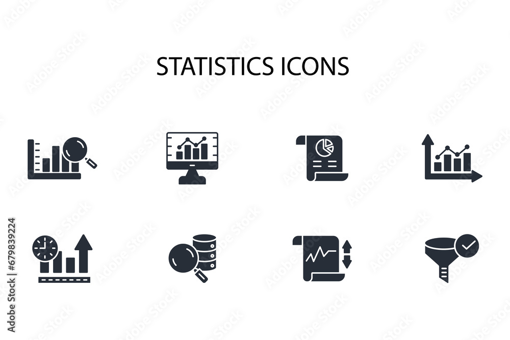 Statistics icon. vector.Editable stroke.linear style sign for use web design,logo.Symbol illustration. Statistics icon. vector.Editable stroke.linear style sign for use web design,logo.Symbol illustration.