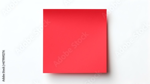 Red square Paper Note on a white Background. Brainstorming Template with Copy Space Free Download Red square Paper Note on a white Background. Brainstorming Template with Copy Space - GFXLoad