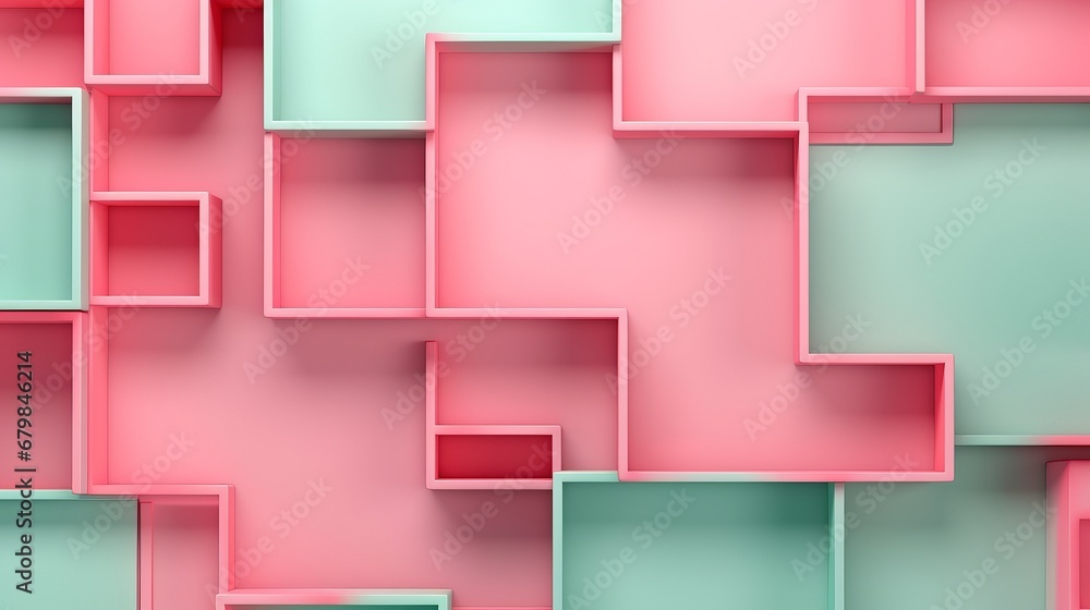 colored background with geometric shapes. colored background with geometric shapes.