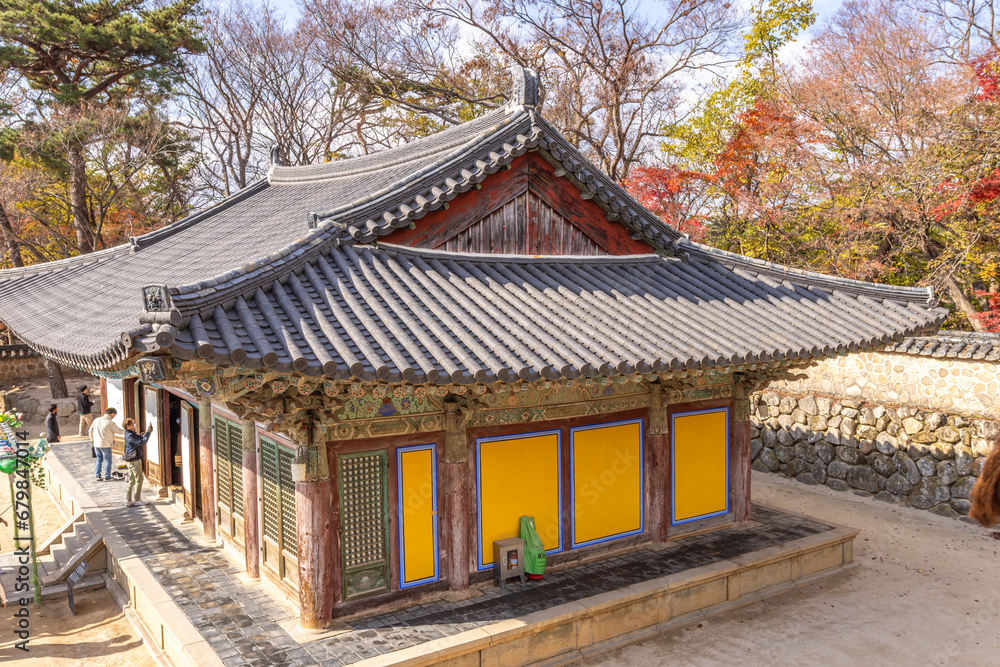 Gyeongju, South Korea - November 20 2023 Gyeongju, South Korea - November 20 2023