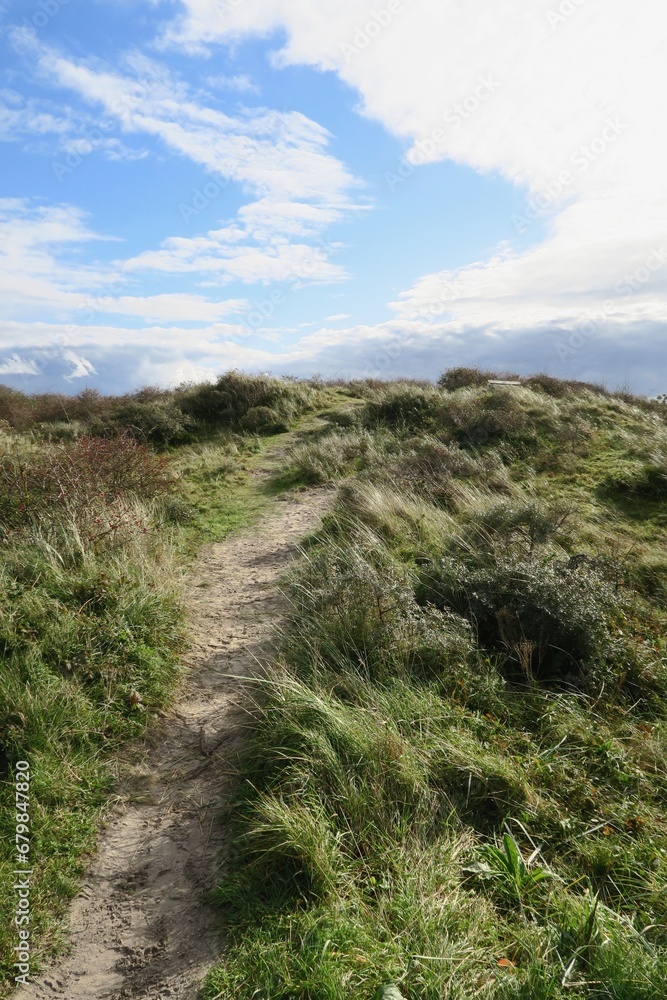 Vom Sandweg dieser Düne ist im Westen der niederländischen Nordseeinsel Schiermonnikoog dieser Dünengürtel zu sehen. Vom Sandweg dieser Düne ist im Westen der niederländischen Nordseeinsel Schiermonnikoog dieser Dünengürtel zu sehen.