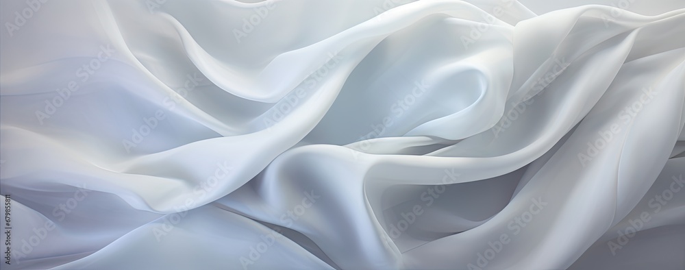 a white, smooth silk background Generative AI a white, smooth silk background Generative AI