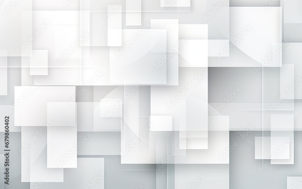 white abstract background with white shapes Generative AI white abstract background with white shapes Generative AI