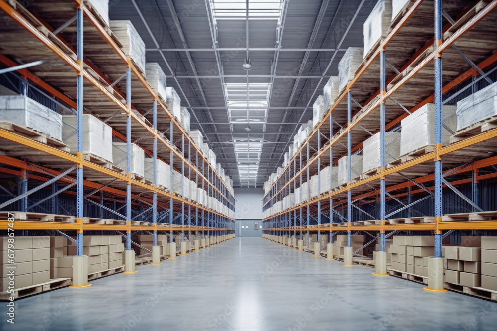 Warehouse for product storage and distribution