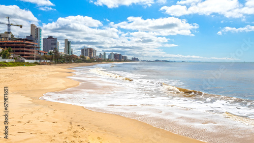 Balneário Piçarras, Santa Catarina, Brasil ao fundo a Ilha feia photo