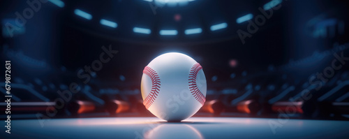 banner of baseball ball sports soccer, football , hand ball background poster in glossy futuristic design, glowing neon details mechanical digital look for cyber online gaming tournaments play