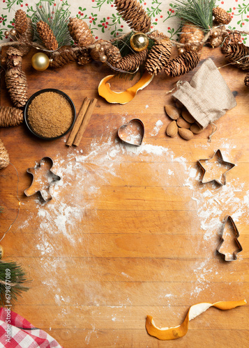 Delicious freshly baked Christmas cookies